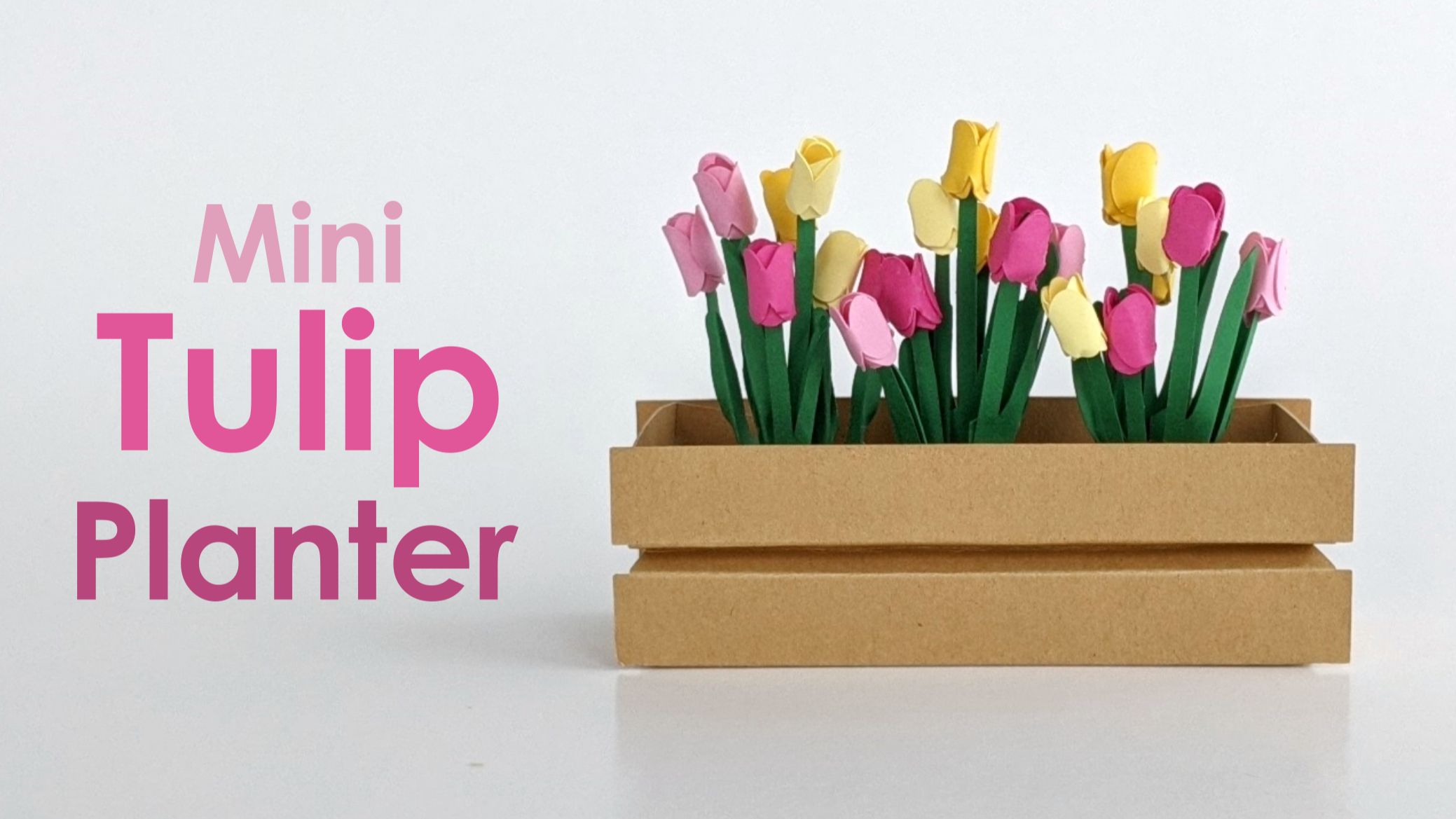 Mini Tulip Garden Cutting Machine Template