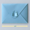 Birthday Cake Self Sealing Envelope Measurements