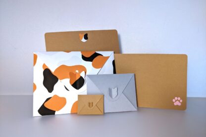 Cat Envelope and Cards in Various Sizes