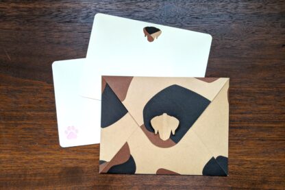 Dog Paw and Dog Face Cards