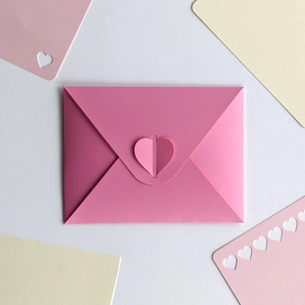 Mini  Boxes & Envelopes Template Works on Cricut 