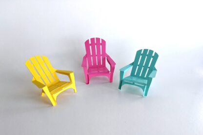 Mini Adirondack Chair SVG Template