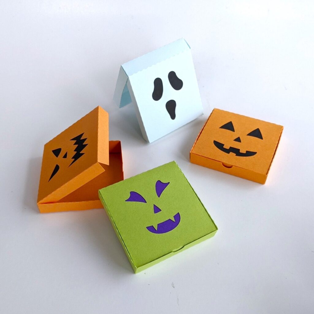 Halloween Cookie Boxes for Cricut Cutting Machines - Hey JB Design