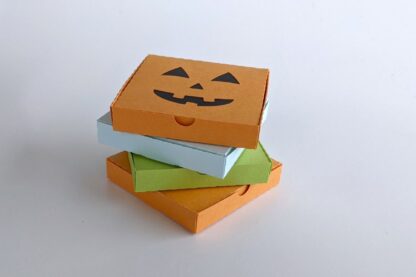 Spooky Halloween Treat Boxes SVg Template Bundle